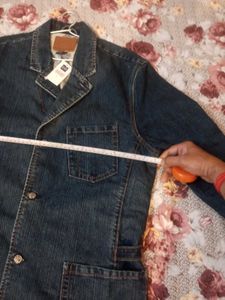 Blazzer Type Denim Coat GAP