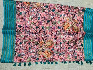 Kalamkari Silk Saree