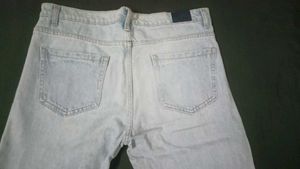 Light Wash Wide Leg Jeans