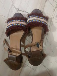 Boho Fringe Sandals