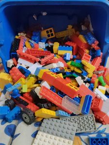 Teleking Blue Binoculars And Lego Set
