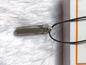 Pyrite Pencil Shape Pendent