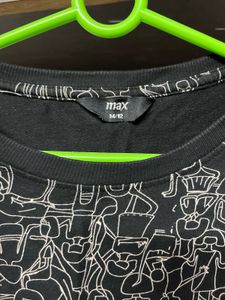 Cool Graphic Print Sweater 🖤🖤