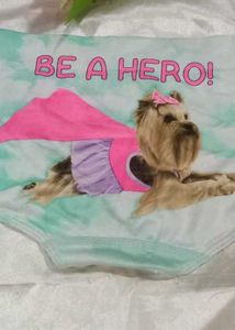 &#34;Be A Hero!&#34; Graphic Print Undies
