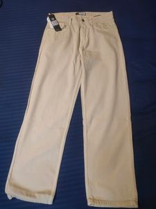 NEW With Price Tag Off Duty Nude Baggy Jeans