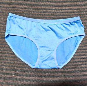 Blue Cotton Panties