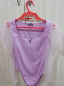 Lavender bodysuit