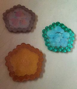 Handmade Resin Coasters (Set of 3)
