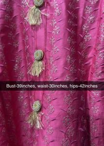 Rani Pink Sequins Pant Suit