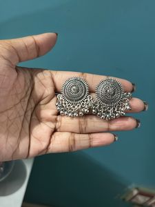 Pack of Two Oxidised Stud Earrings