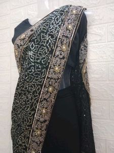 Black Saree