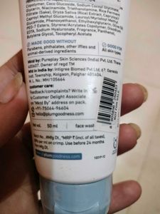 Plum Combo Face Wash And Nail Paint Remover