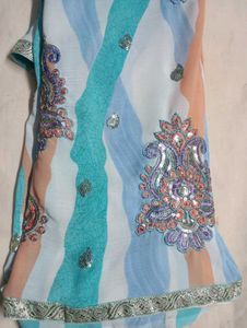 Synthetic Used Saree