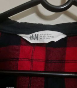 Red &amp; Black Flannel Shirt