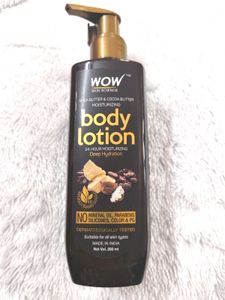 Wow Skin Science Shea Butter Cocoa  Body Lotion 20