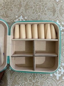 Teal Jewelry Travel Case
