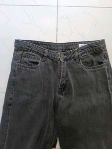 Wide Leg Denim Pants for women