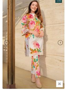 Modestouze attire Floral Kurta Set New Unwashed