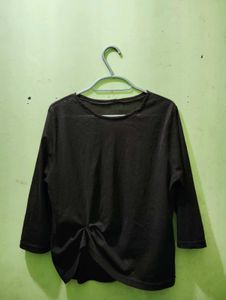 Basic Brown Tee Transparent