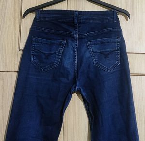 Navy Blue Stretchable Jeans
