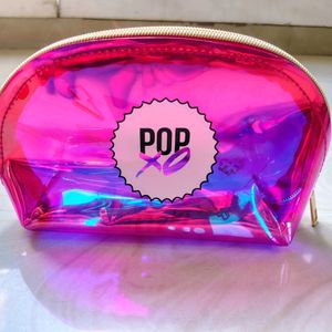 Popxo Holographic Storage Pouch