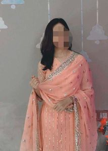 Beautiful Peach Kurta Set