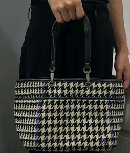@ralphlauren houndstooth vintagebag