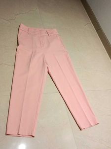 Peach Straight Leg Pants