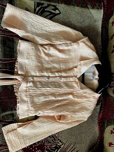 Cute Pink Button-Down Top