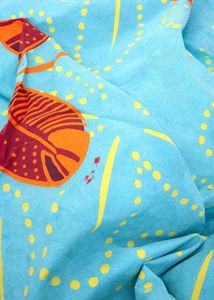 Weaves Floral Double Bed Sheet With Covers