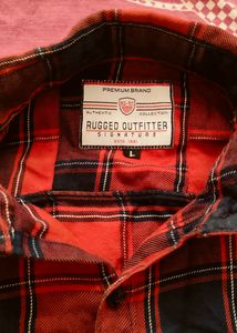 Red Cheques Shirt ... With awesome Fabric