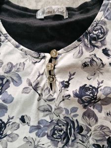 Floral Print Top