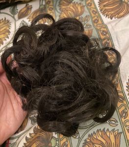 Hair Bun with Claw Clip