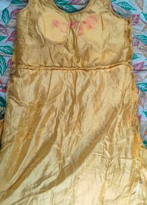 Embroidered Sleeveless Dress
