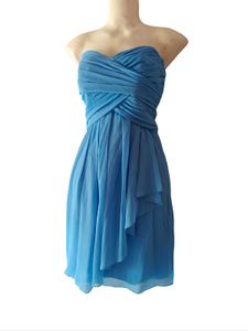 ✨ Stunning Blue Strapless Dress 🫶🏻😍