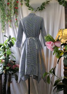 Striped Shirt Dress