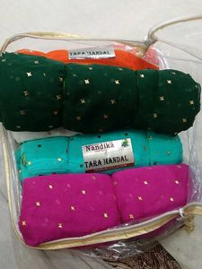 Polka Dot Fabric Pieces