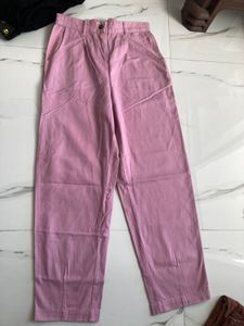 Lavender Straight Leg Pants