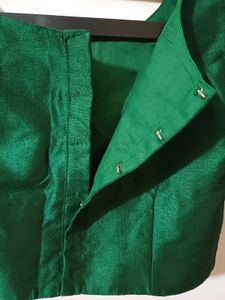💥🆕️ 2 Boat Neck Brocade Silk Princess Cut Blouse
