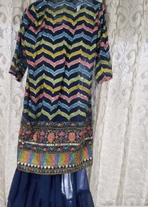 Crop Top Skirt With Jacket