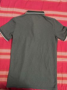 Classic Grey Polo T-Shirt