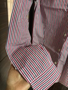 Checkered Button-Down Shirt