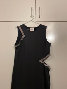 Black Party Wear One Piece Gown 💞 Bust 38