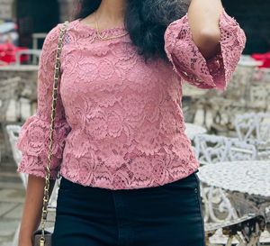 Tunic With Beautiful Cut Design And Cloth