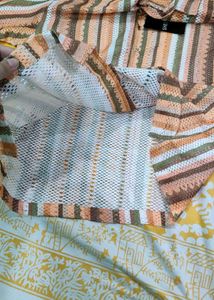 BrandedbStriped Shein Shirt - New with Ta