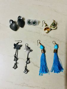 Combo Of 5 Earrings Set1