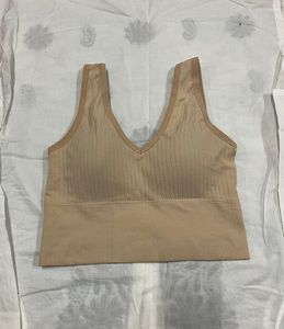 Comfortable Beige Bra