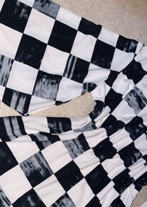 Checkered  Top
