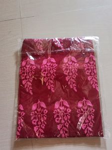 Red Crepe Kurti