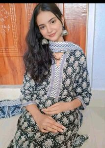 Combo of White +black kurta sets🌻